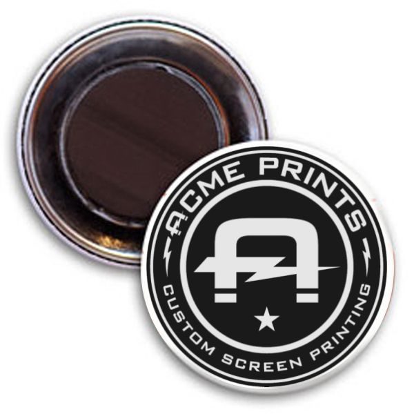 Acme prints Magnetic Button - Mockup Up