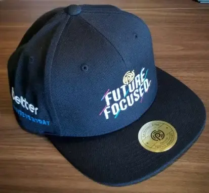 Future Focused Pruvit Hat embroidery