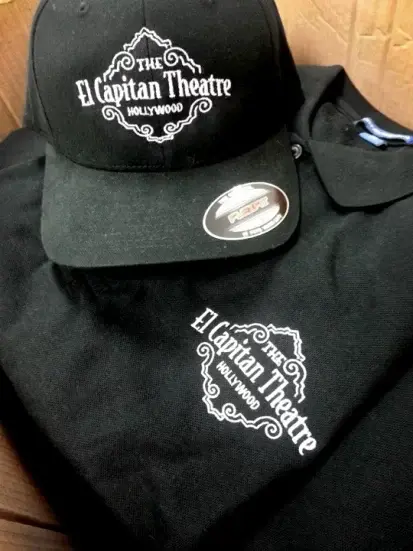 El Capitan Theatre embroidery