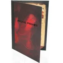 Double Panel Menu Cover