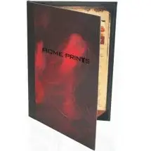 Double Panel Menu Cover