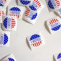 I Voted Stickers