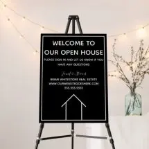 Open House Sign