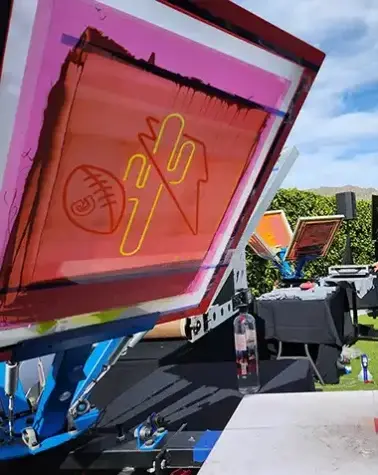 Live Printing at Super Bowl 2023 x Gatorade Party