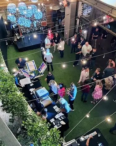 Lunchbox After Party Live Printing