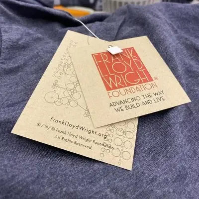 Frank Lloyd Wright tag