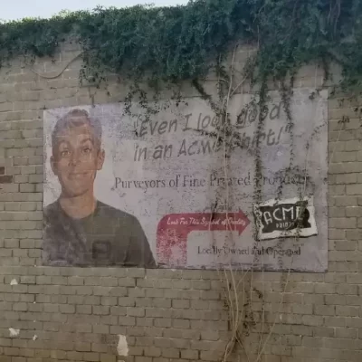 Acmeprints wall sign